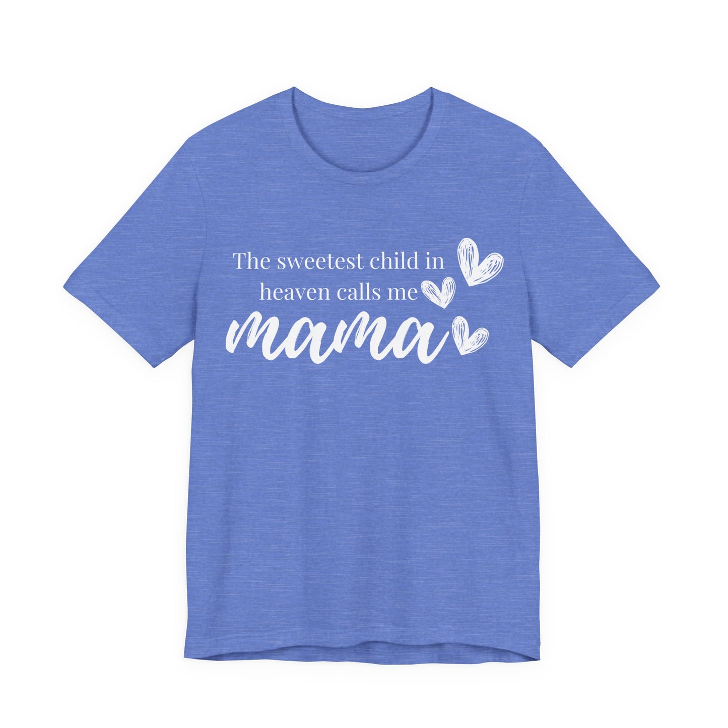 Mama Heart Tee — "mama" Script Mother's Day Pink Shirt