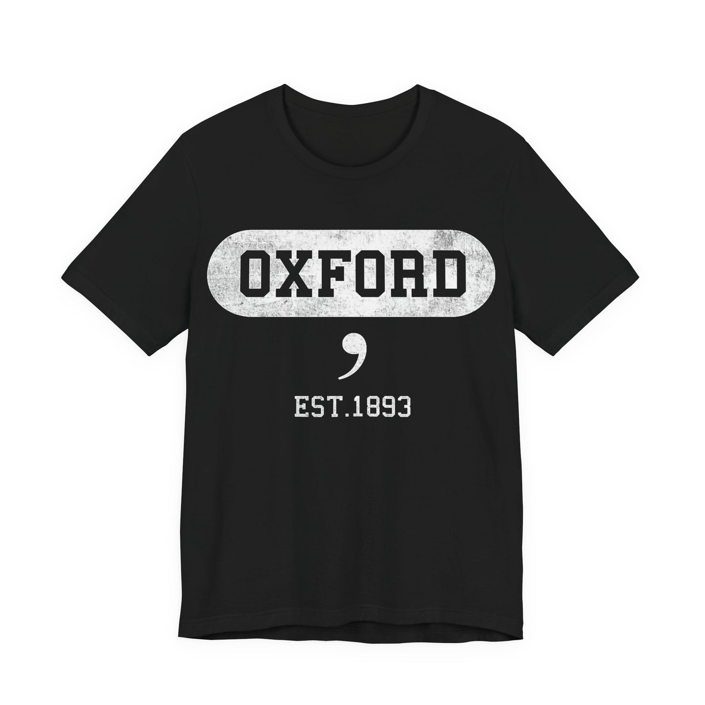 Oxford EST. 1893 Vintage Logo T-Shirt