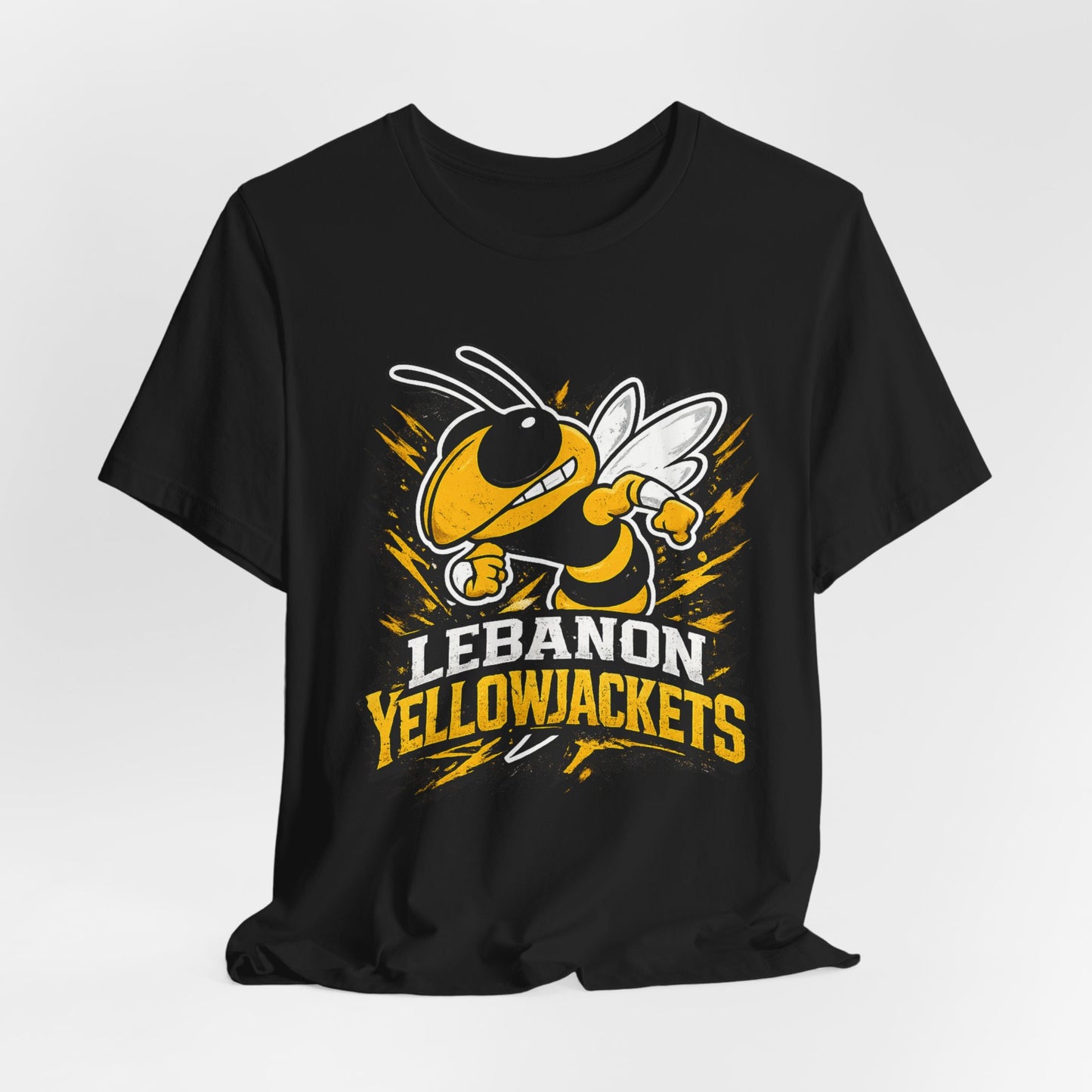 Lebanon Yellowjackets Mascot T-Shirt — School Spirit Tee