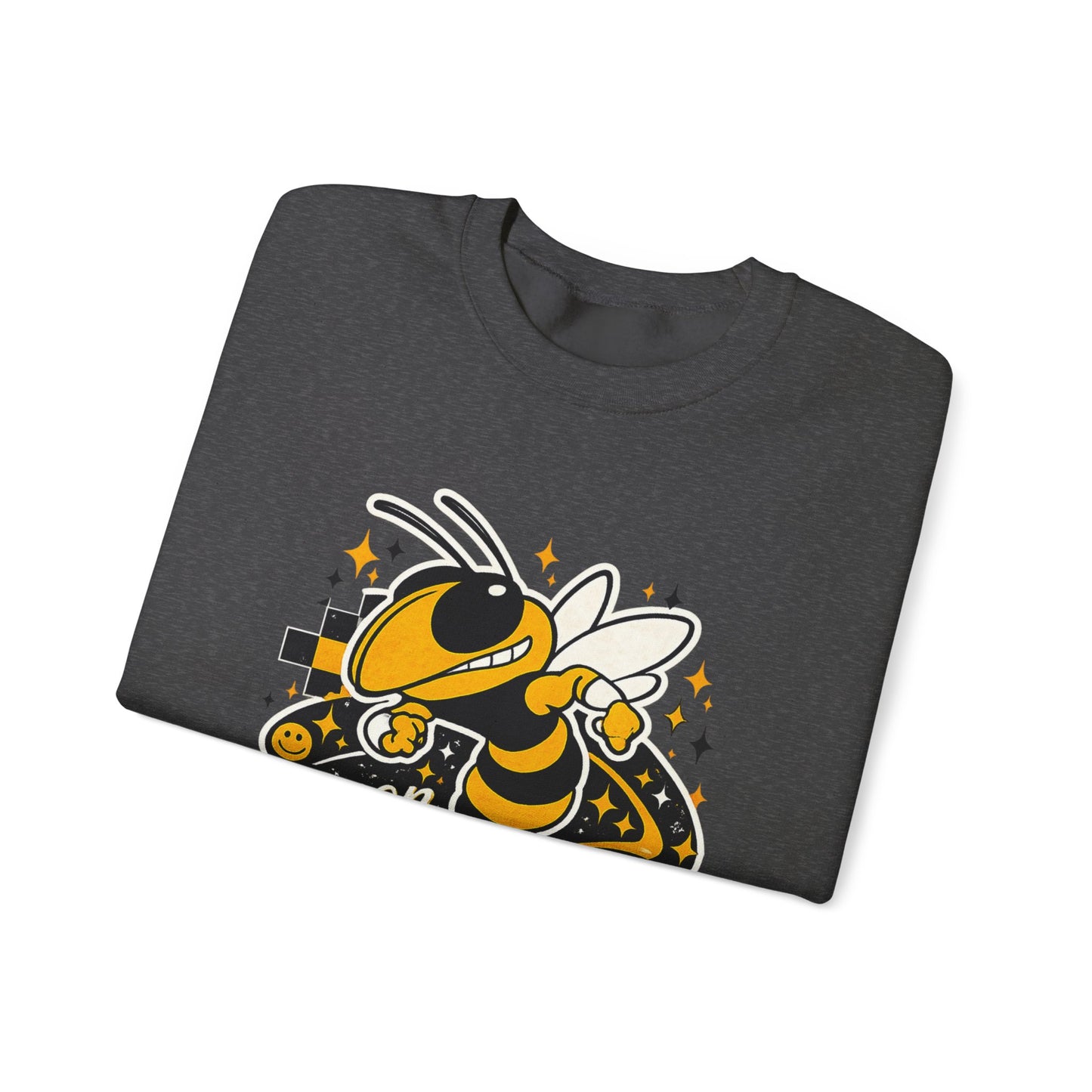 Lebanon Yellowjackets Crewneck Sweatshirt — Retro Mascot School Spirit