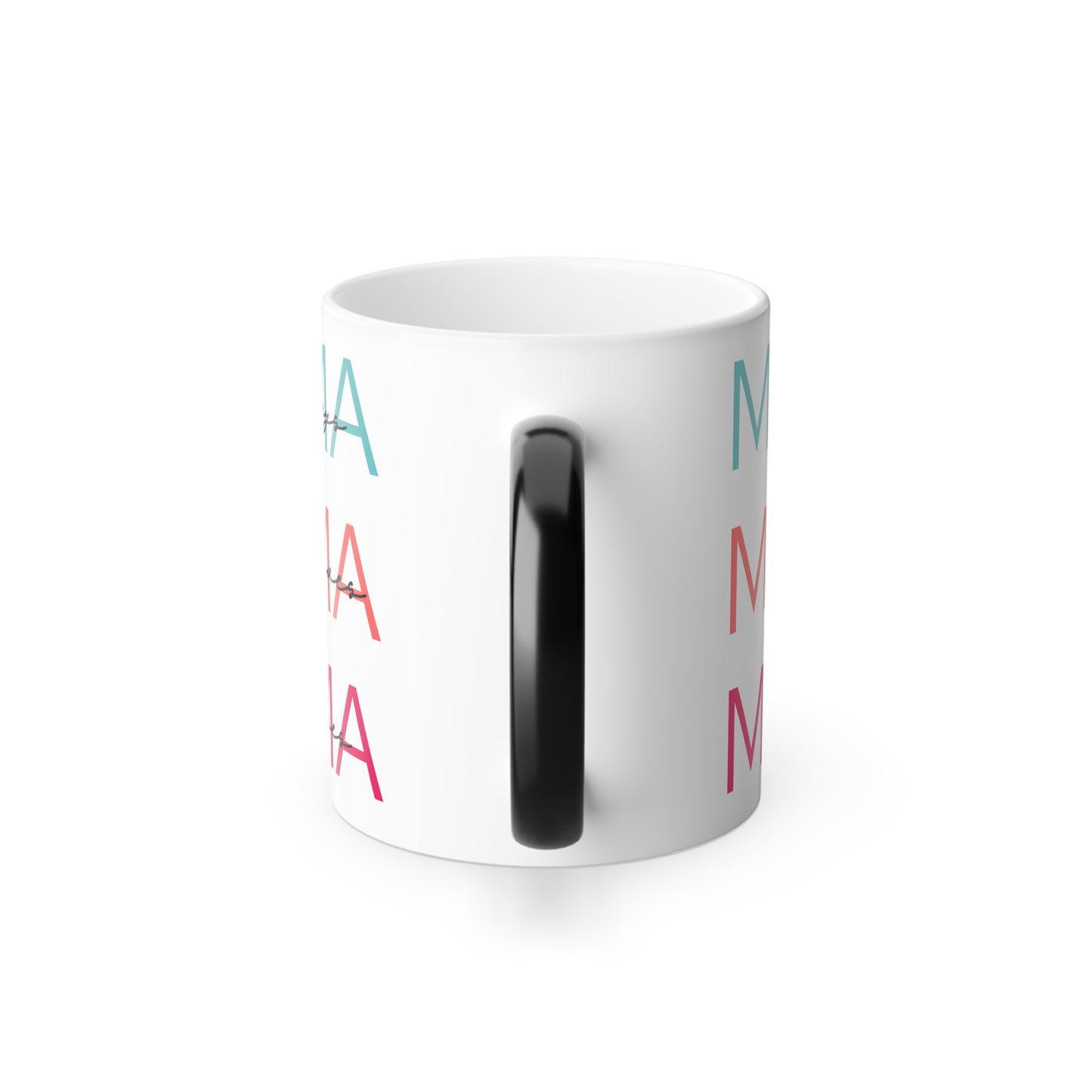 Mama Color Morphing Mug — Heat-Activated Gradient "MAMA" Design, 11oz