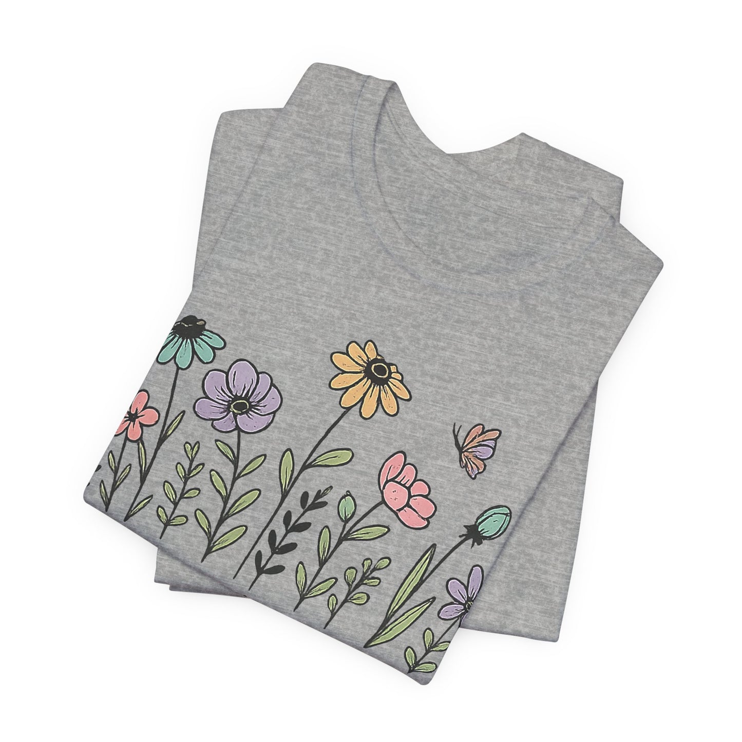 Mathin Floral T‑Shirt — "The Math Ain't Mathin" Funny Teacher Tee