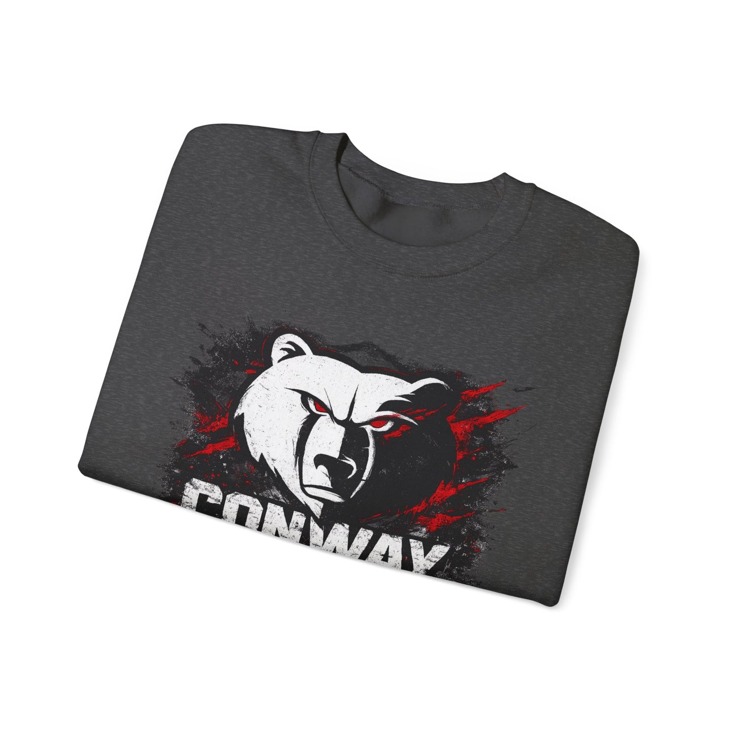 Conway Bears Crewneck Sweatshirt — Athletic Mascot Pullover