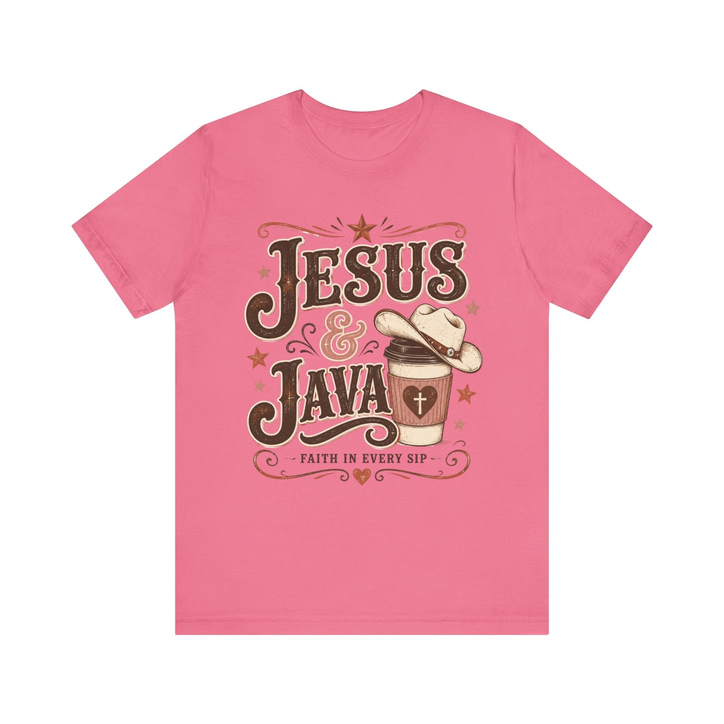 Jesus & Java Tee — Faith In Every Sip Christian Coffee T-Shirt