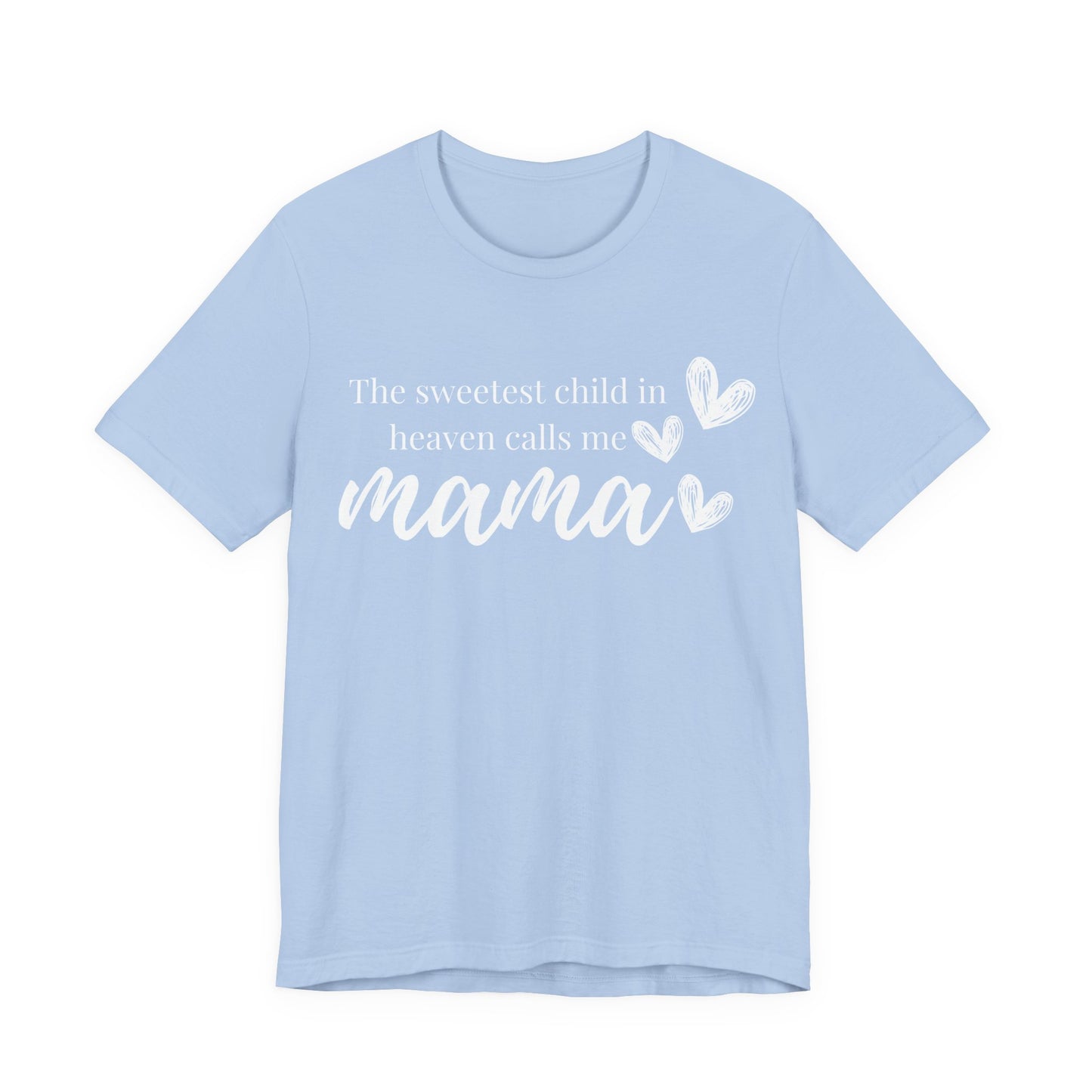 Mama Heart Tee — "mama" Script Mother's Day Pink Shirt