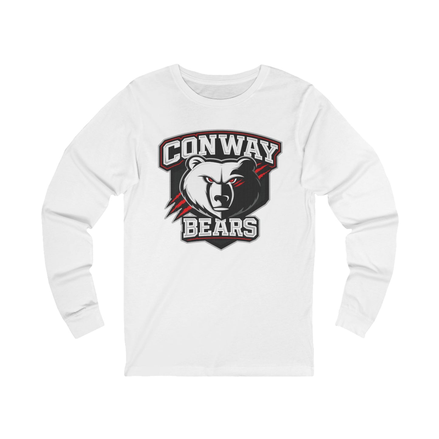 Conway Bears Long Sleeve Tee — Fierce Mascot Sports Shirt