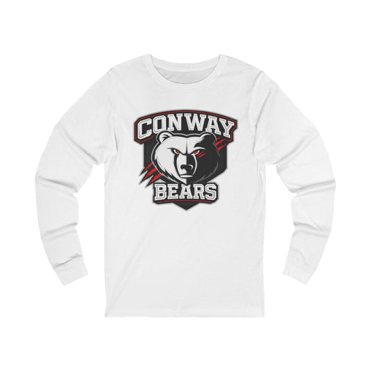 Conway Bears Long Sleeve Tee — Fierce Mascot Sports Shirt