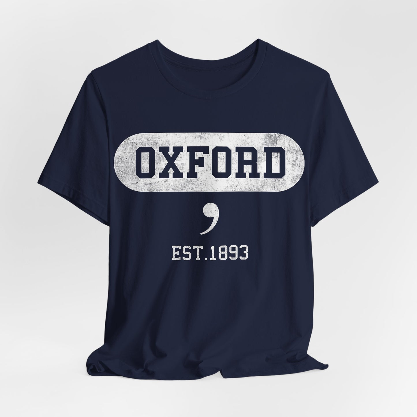 Oxford EST. 1893 Vintage Logo T-Shirt