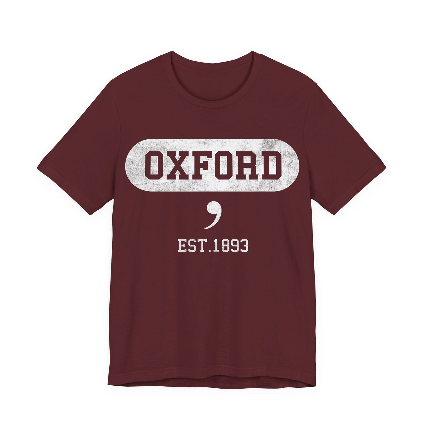 Oxford EST. 1893 Vintage Logo T-Shirt