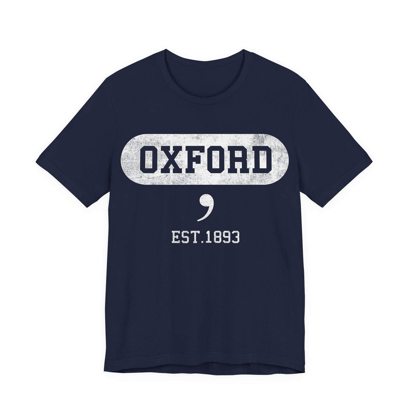 Oxford EST. 1893 Vintage Logo T-Shirt