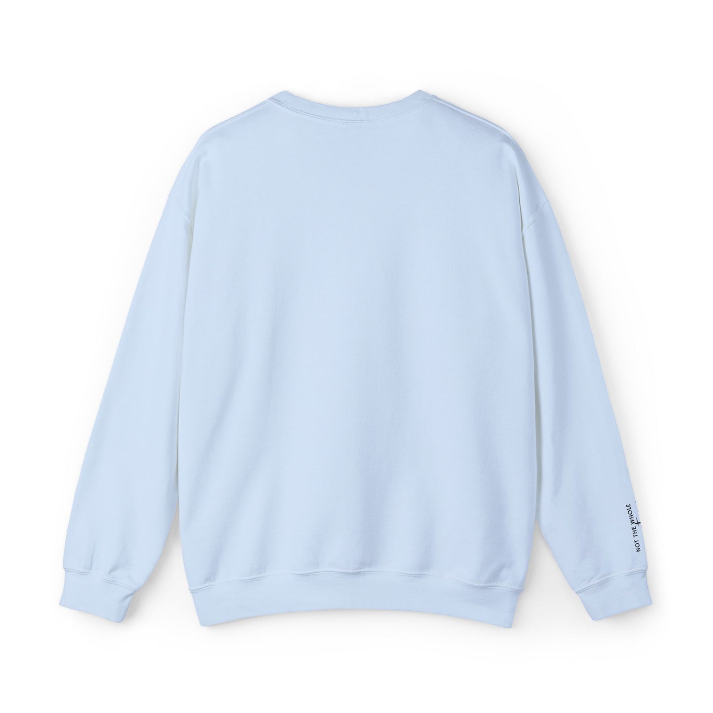 Crewneck Sweatshirt — "Darling, This Is Just a Chapter" Minimal Script Pullover