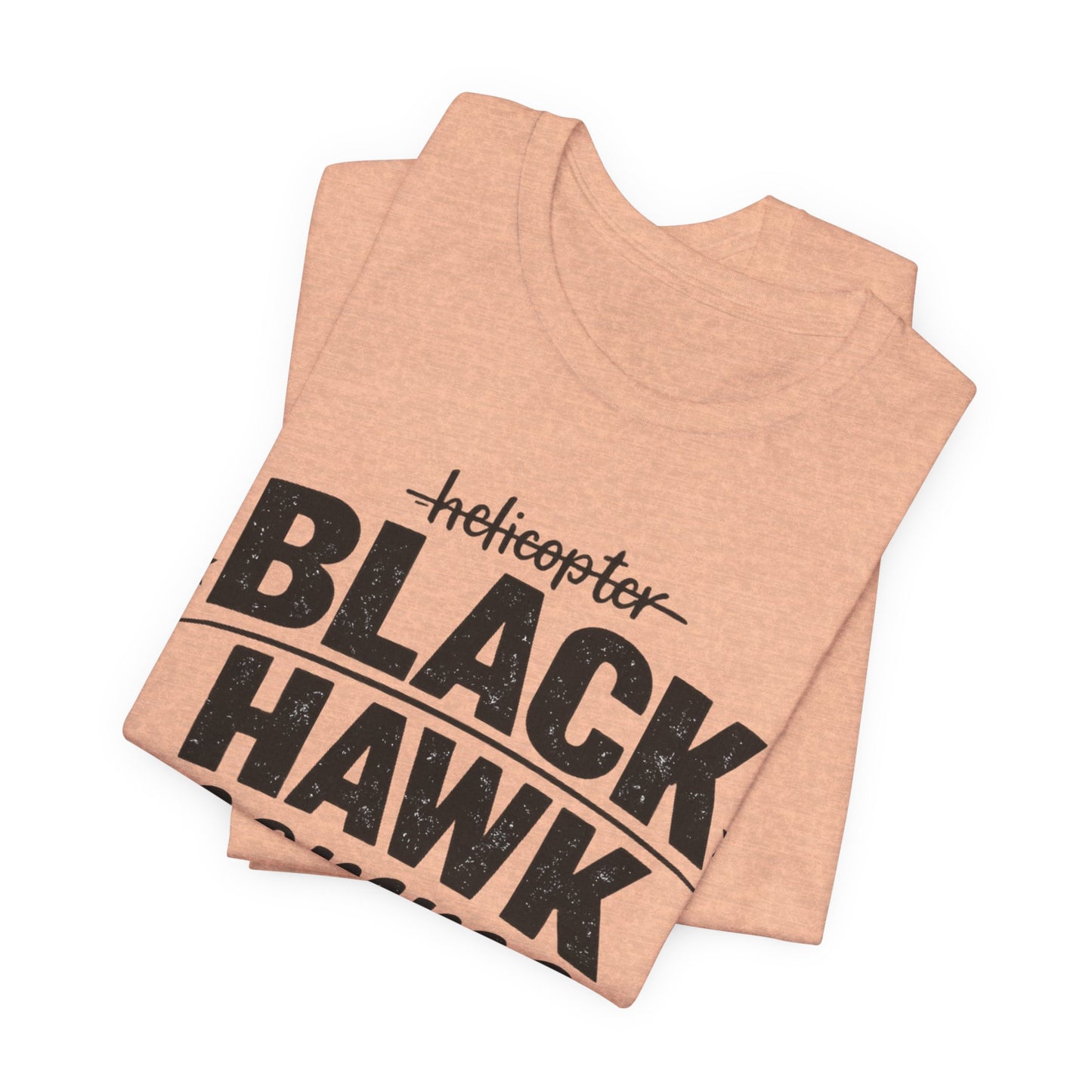 Black Hawk Momma Tee — 'Black Hawk Momma Here' Military Helicopter Mom Shirt