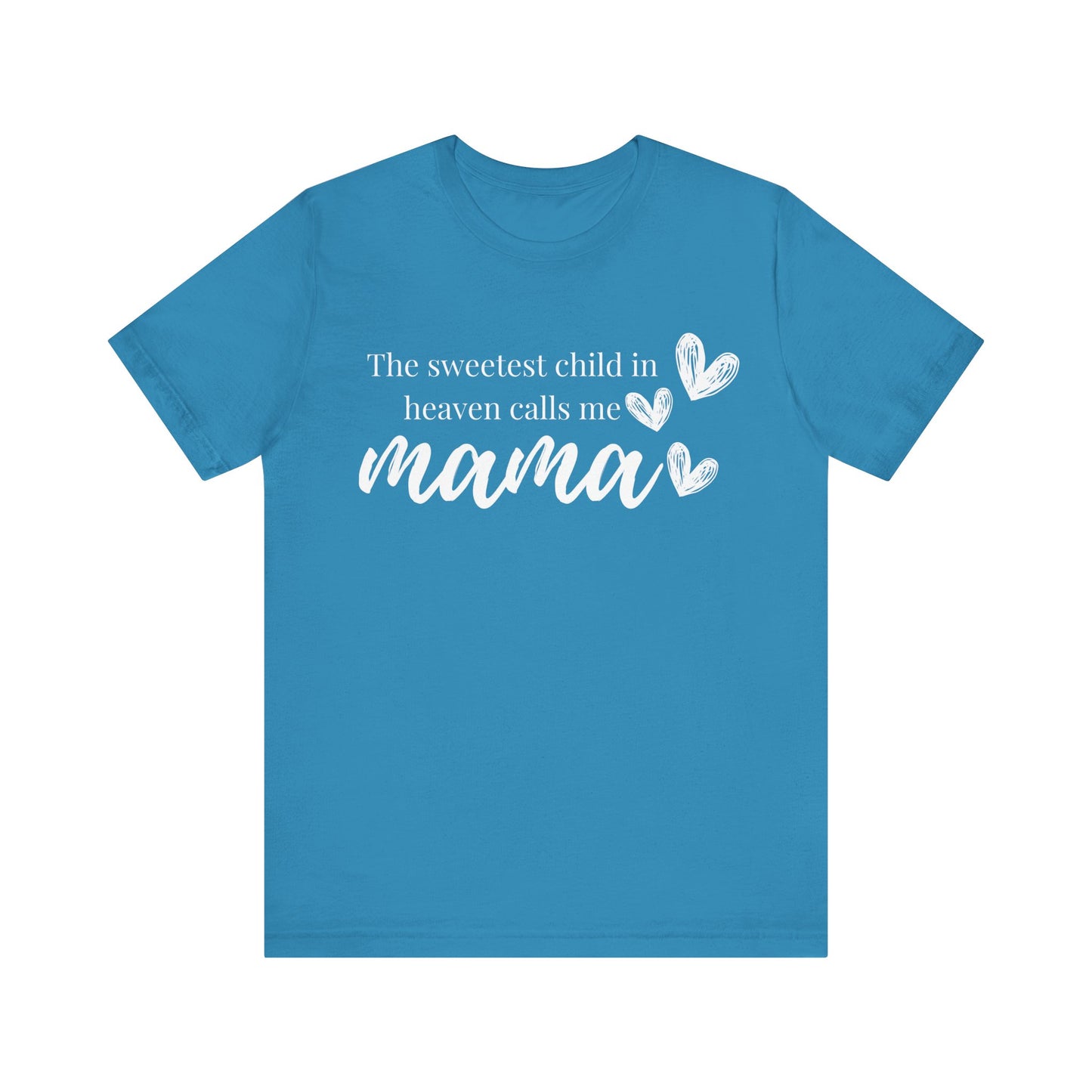 Mama Heart Tee — "mama" Script Mother's Day Pink Shirt