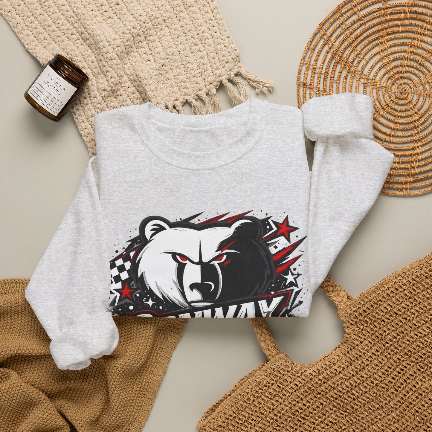 Conway Bears Crewneck Sweatshirt – Bold Mascot Graphic