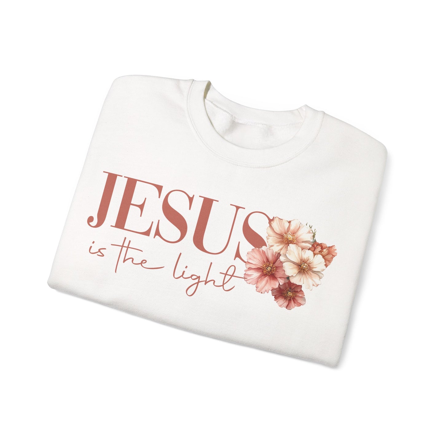 Jesus Is The Light Crewneck Sweatshirt
