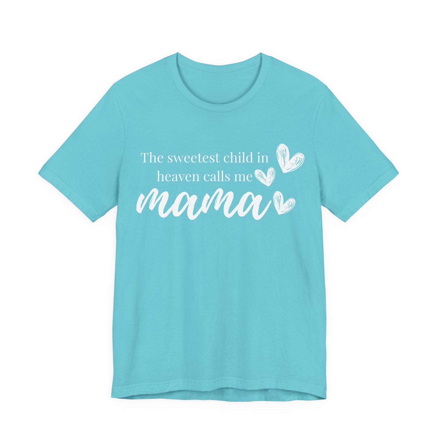 Mama Heart Tee — "mama" Script Mother's Day Pink Shirt