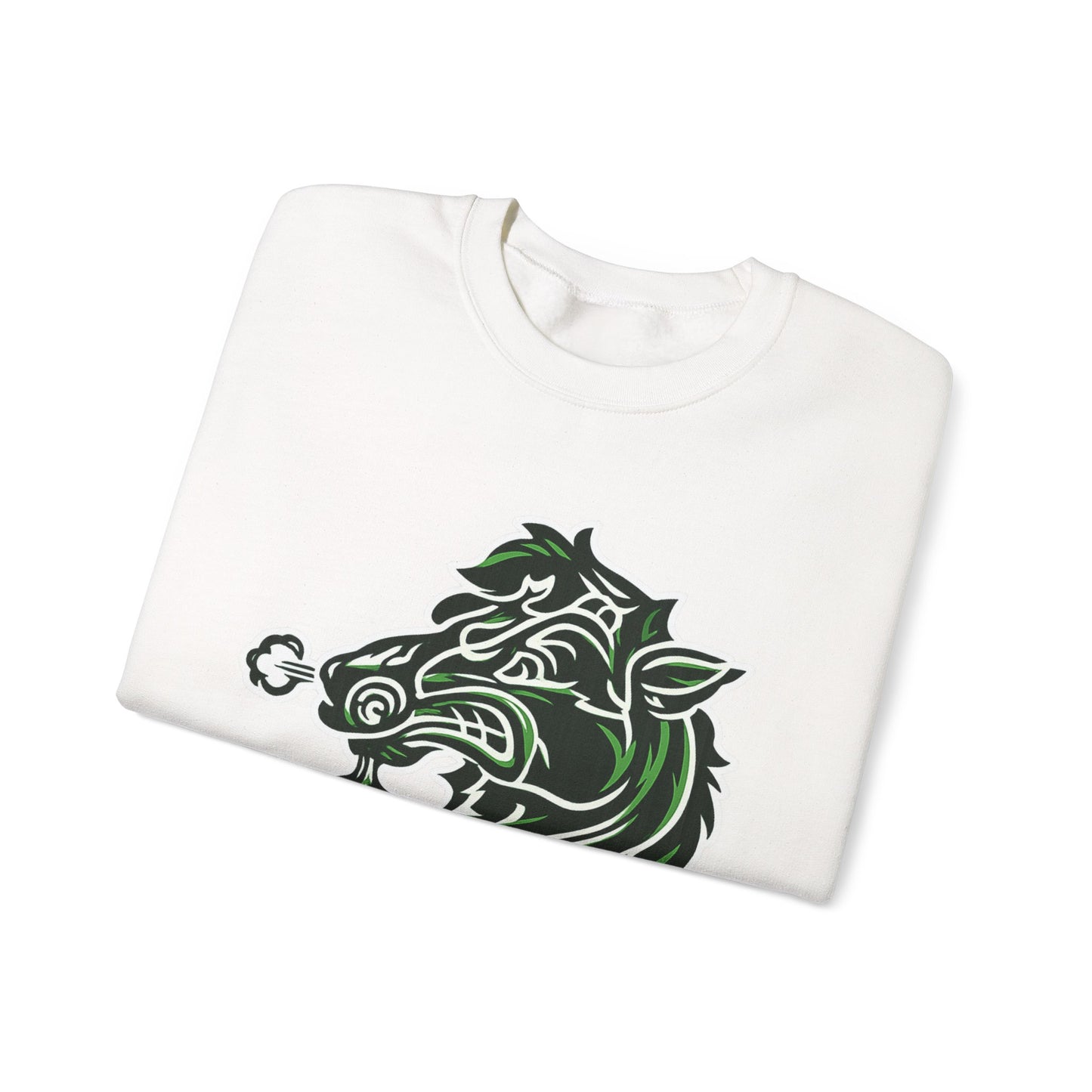 JEB Buckskins Crewneck Sweatshirt – Wild Boar Mascot Graphic