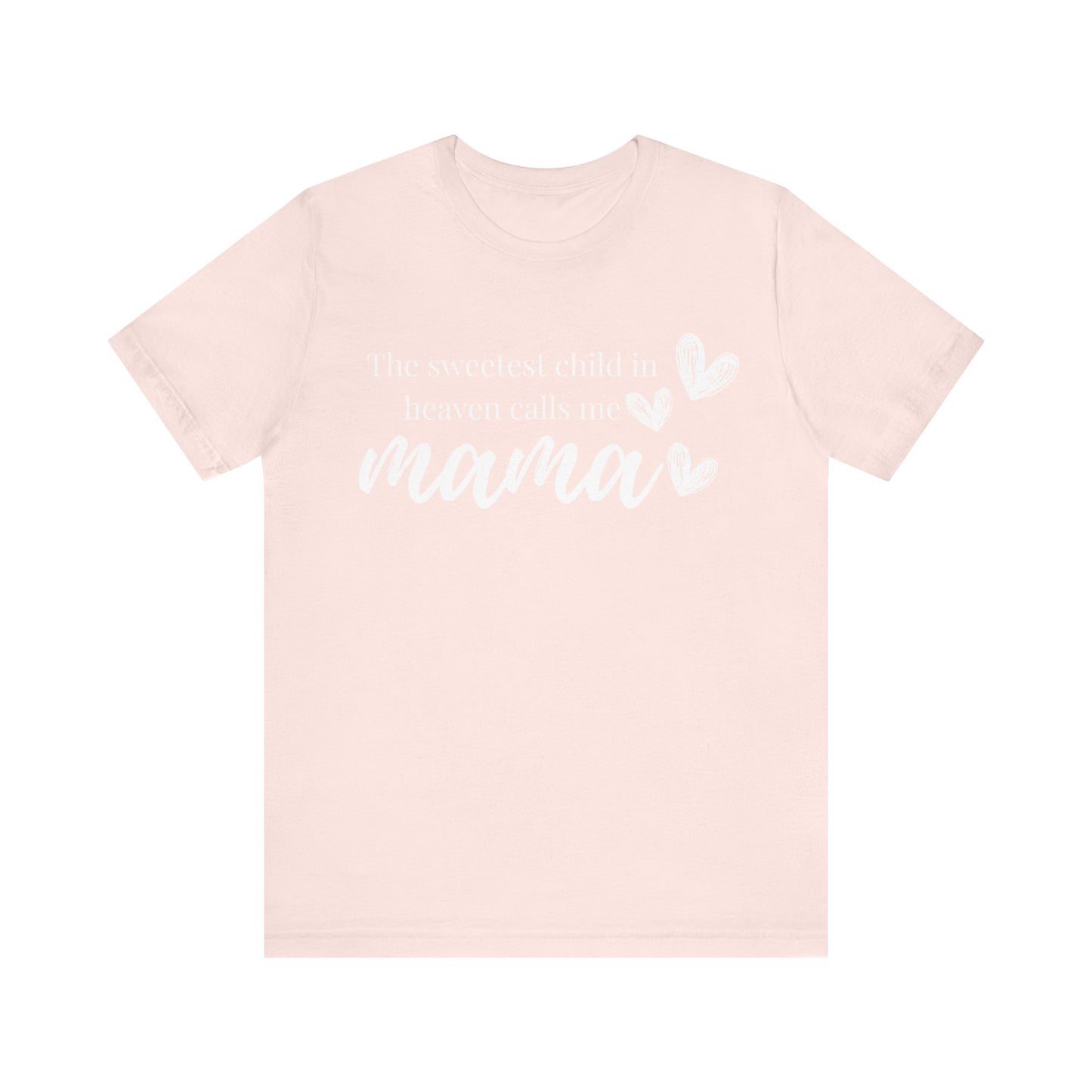 Mama Heart Tee — "mama" Script Mother's Day Pink Shirt