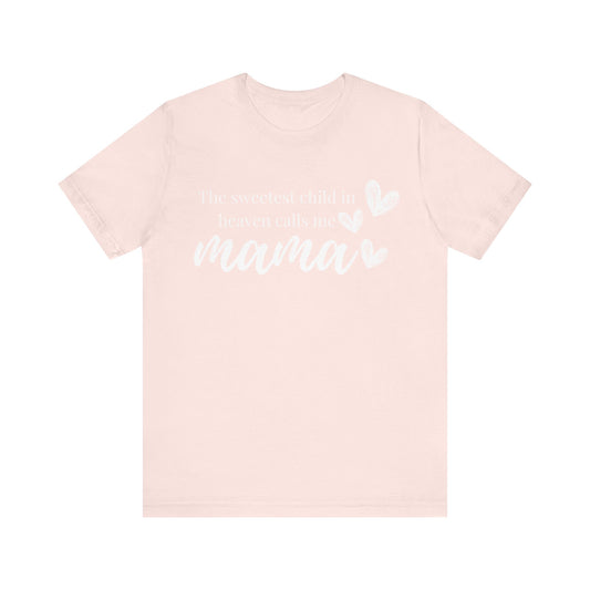 Mama Heart Tee — "mama" Script Mother's Day Pink Shirt