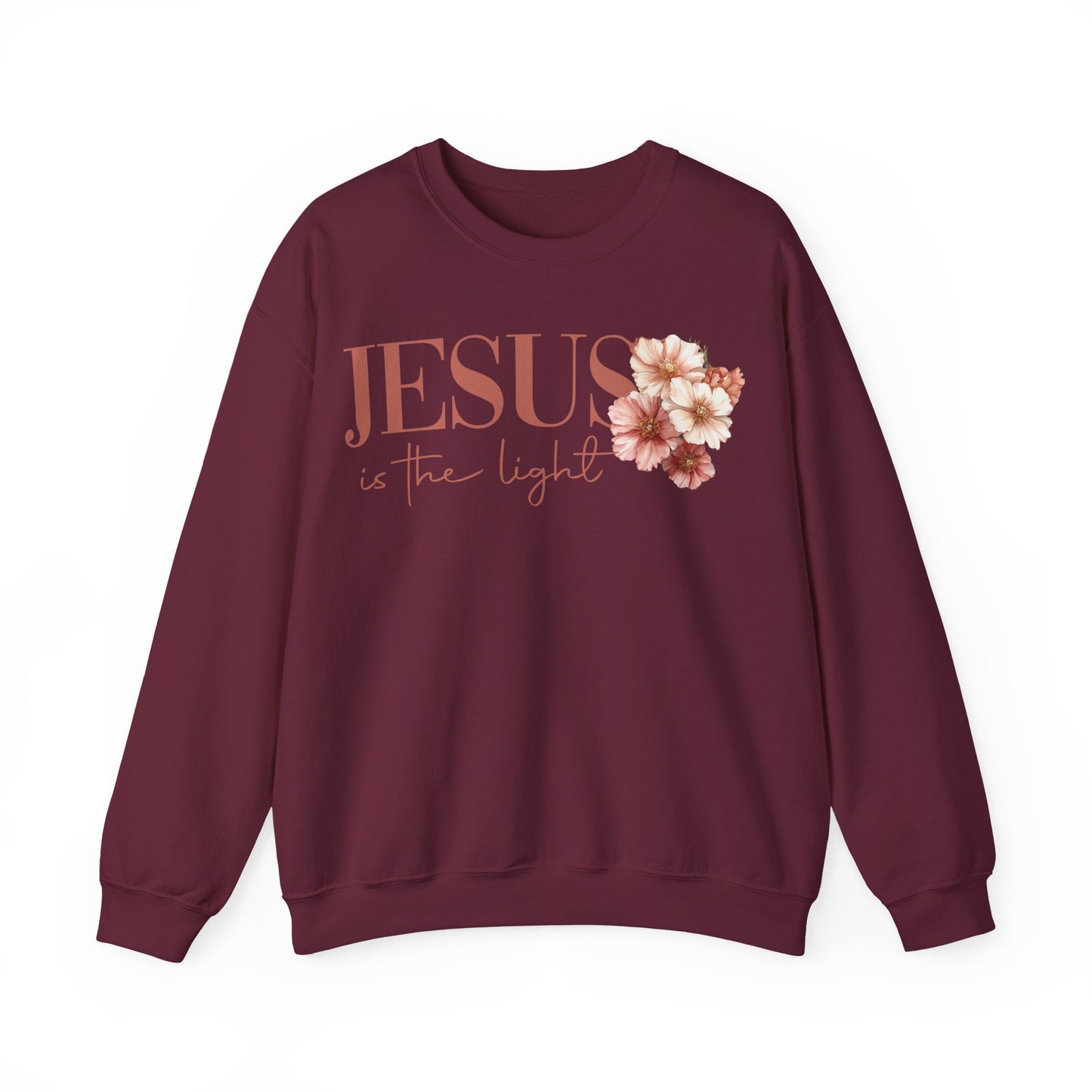 Jesus Is The Light Crewneck Sweatshirt