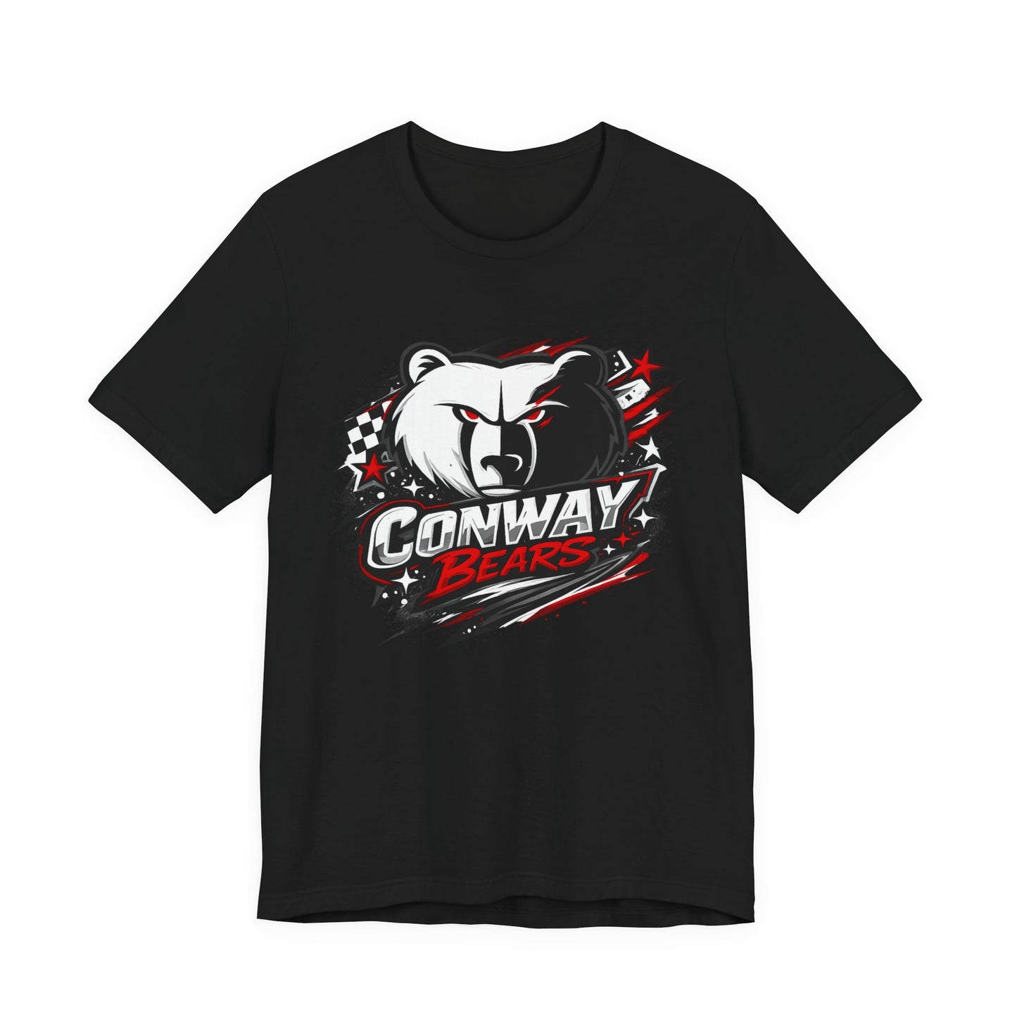 Conway Bears Graphic T-Shirt — Angry Bear Sports Team Tee