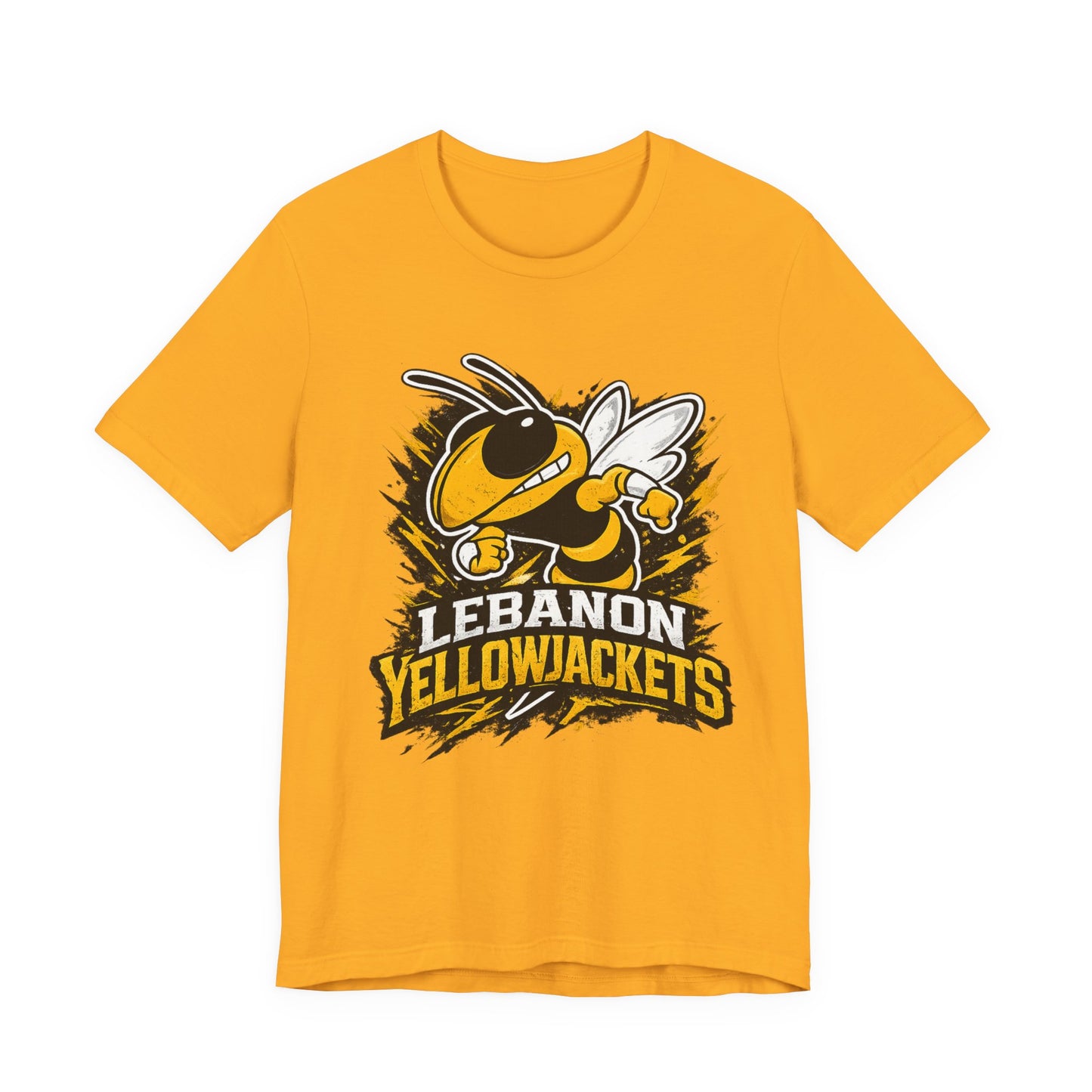 Lebanon Yellowjackets Mascot T-Shirt — School Spirit Tee