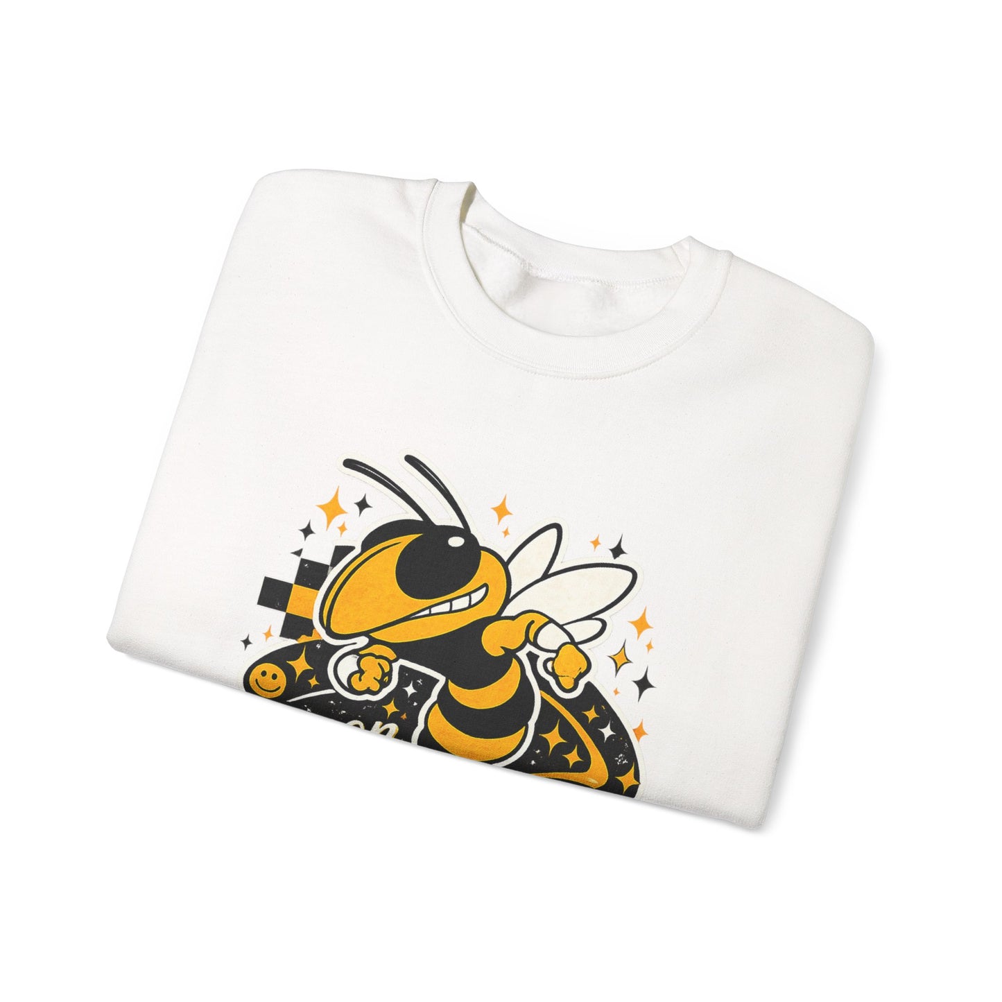 Lebanon Yellowjackets Crewneck Sweatshirt — Retro Mascot School Spirit