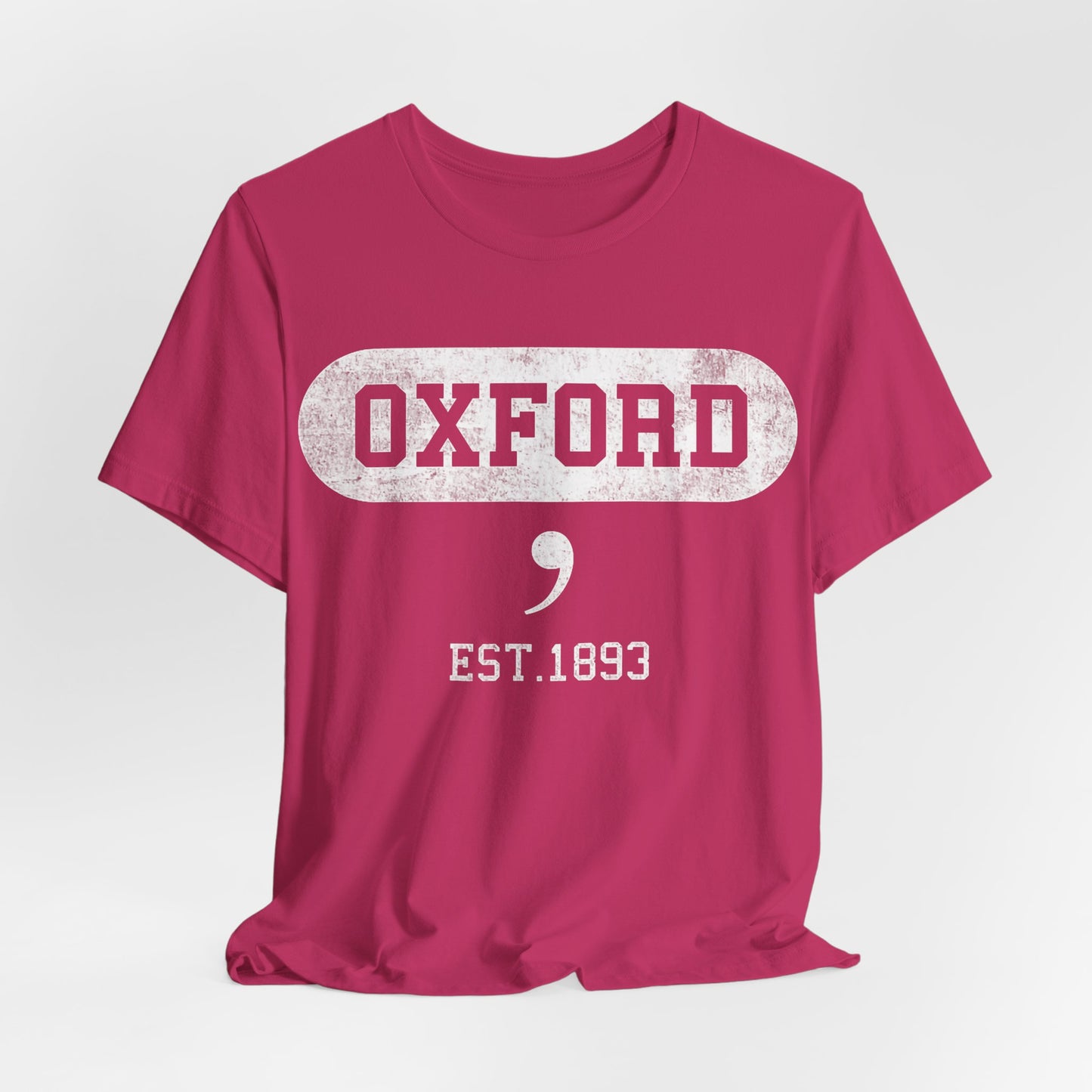 Oxford EST. 1893 Vintage Logo T-Shirt