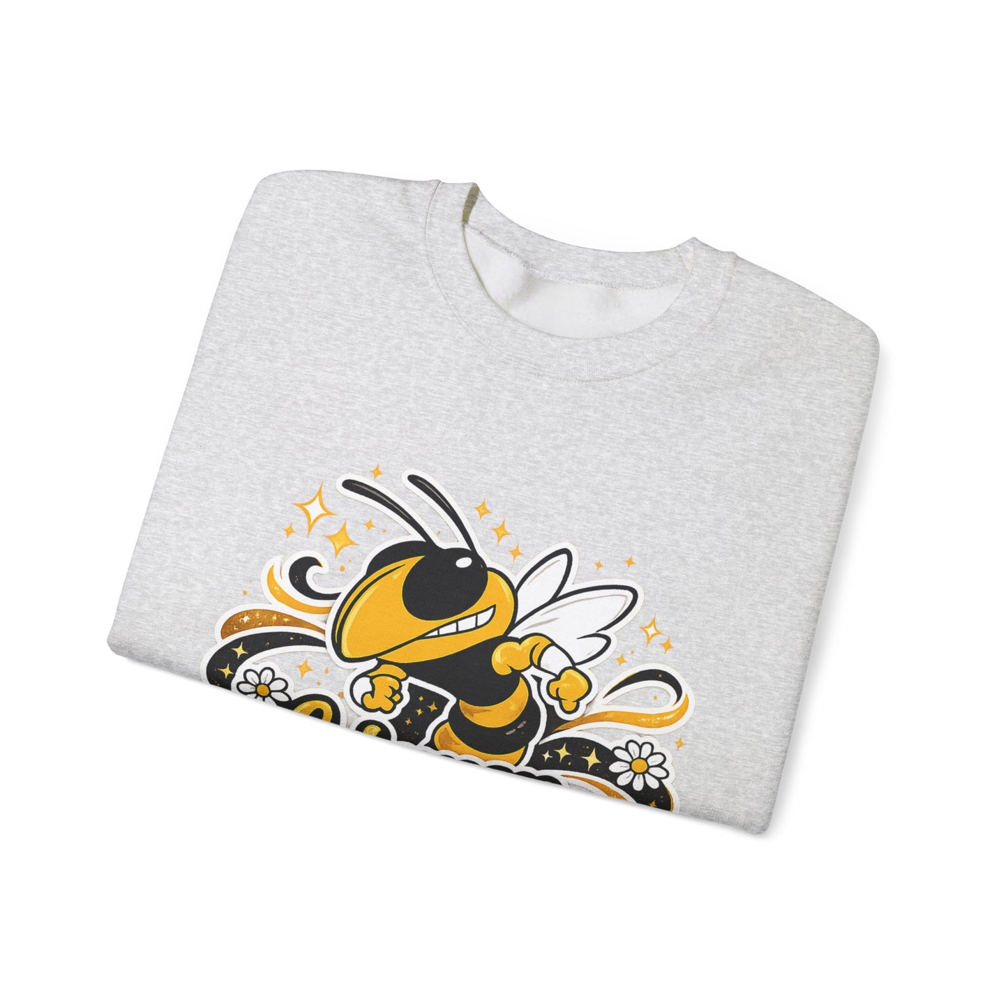 Lebanon Yellowjackets Crewneck Sweatshirt — Retro Mascot School Spirit Pullover