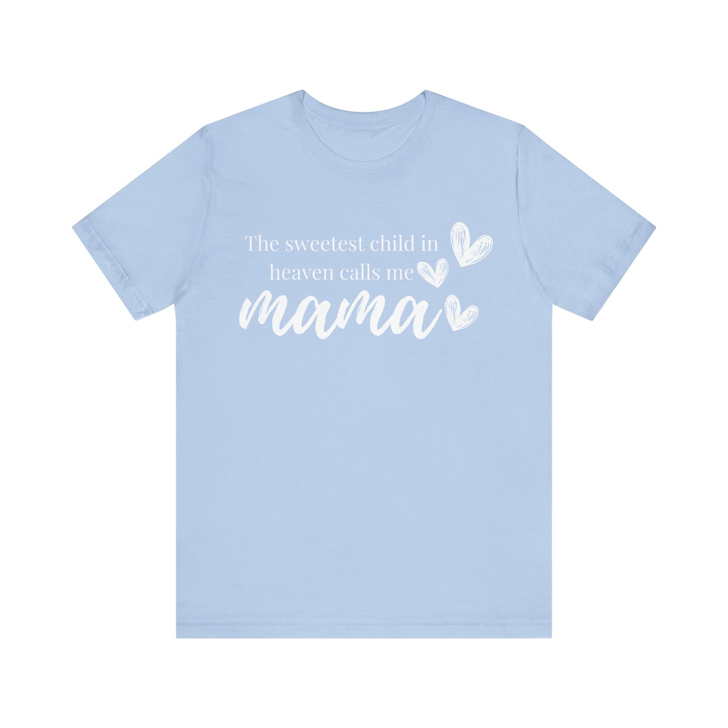 Mama Heart Tee — "mama" Script Mother's Day Pink Shirt