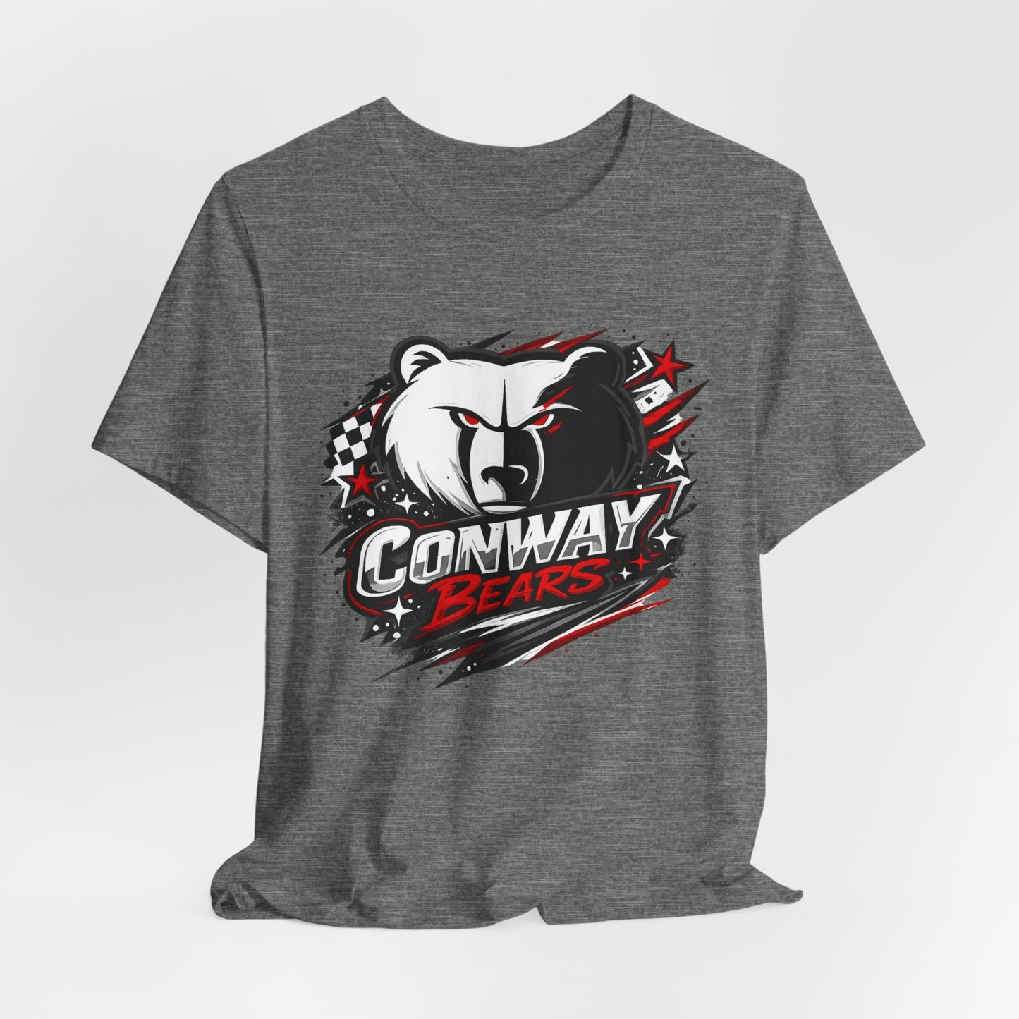 Conway Bears Graphic T-Shirt — Angry Bear Sports Team Tee