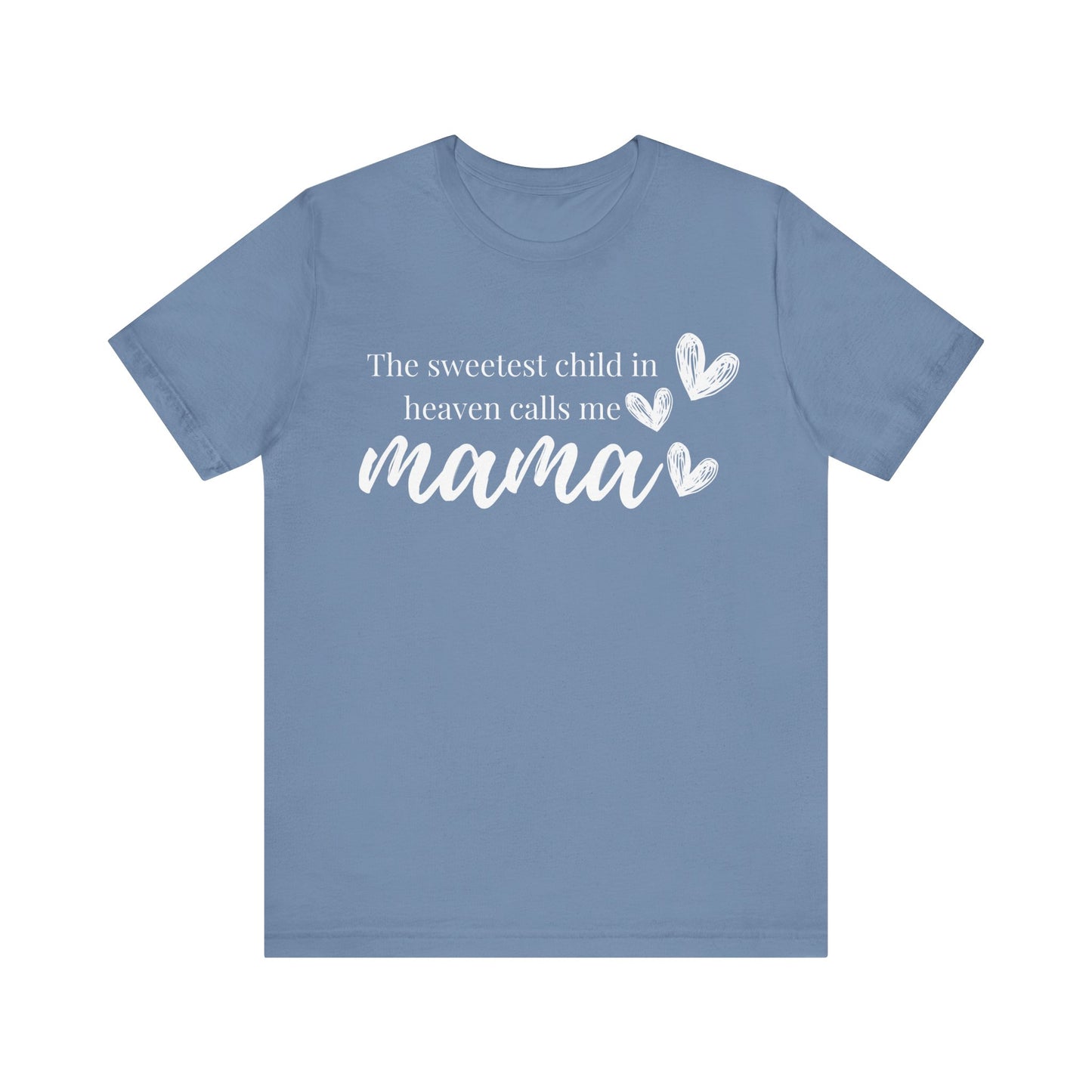 Mama Heart Tee — "mama" Script Mother's Day Pink Shirt