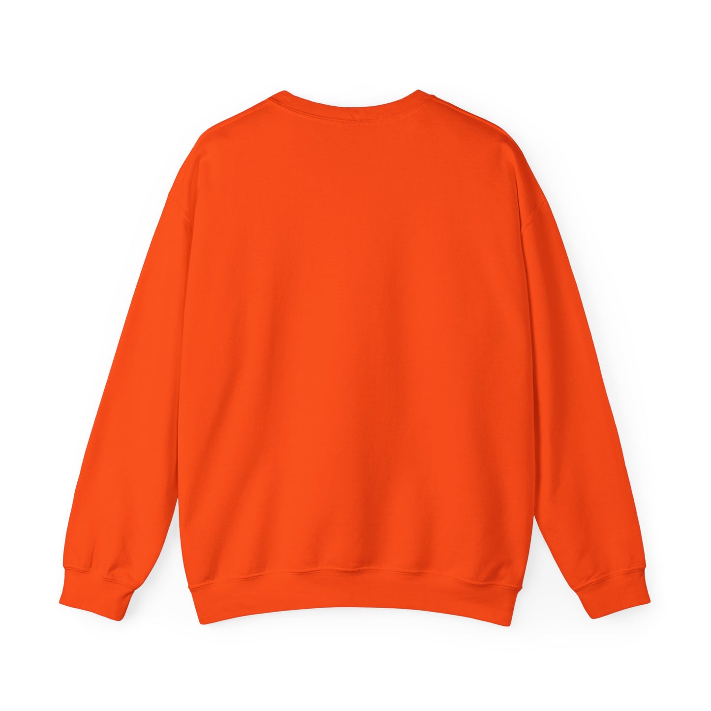 Fall Crewneck Sweatshirt — "Just a Girl Who Loves Fall" Pumpkin & Cozy Drinks Design