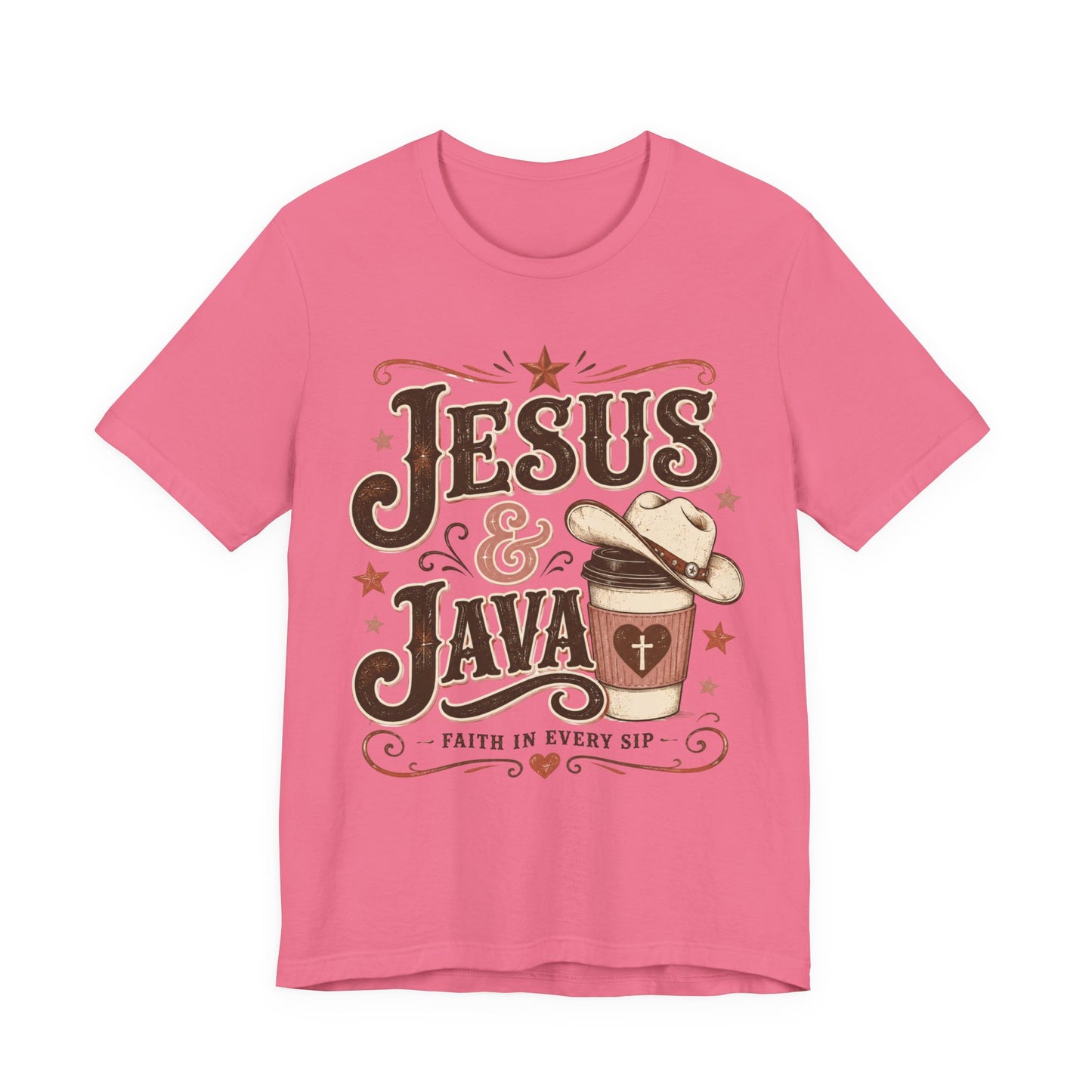 Jesus & Java Tee — Faith In Every Sip Christian Coffee T-Shirt