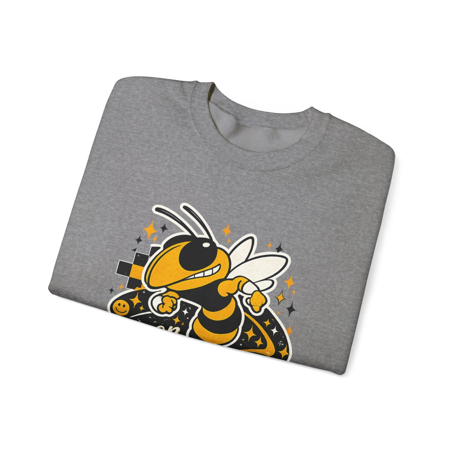 Lebanon Yellowjackets Crewneck Sweatshirt — Retro Mascot School Spirit