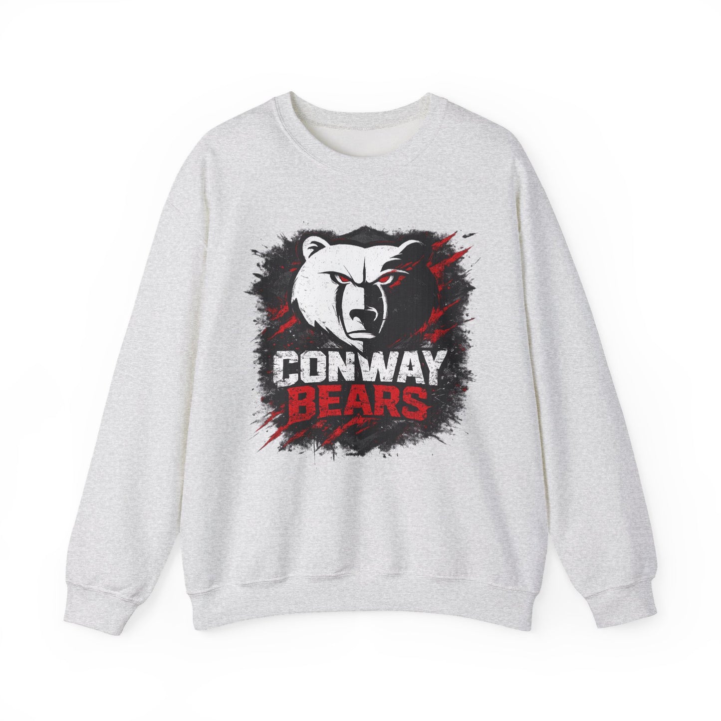 Conway Bears Crewneck Sweatshirt — Athletic Mascot Pullover