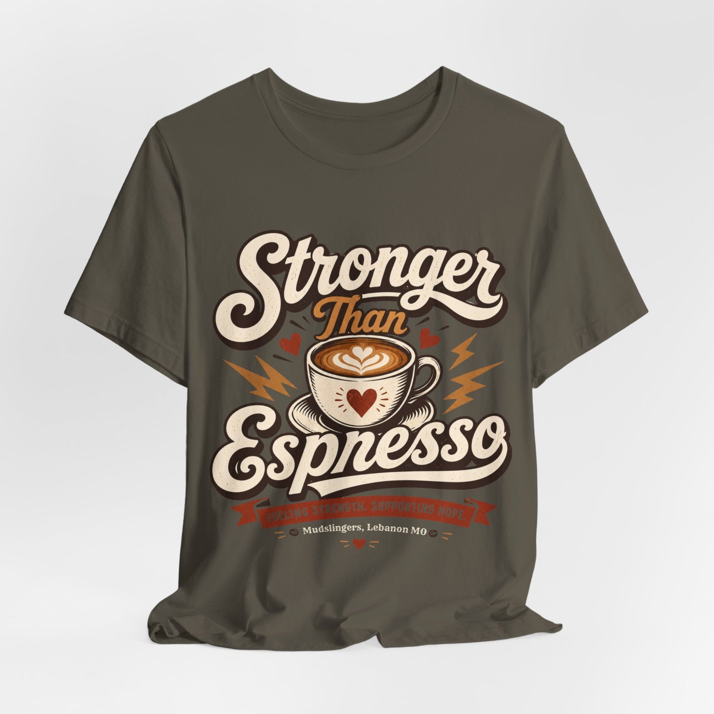 Mudslingers Espresso Tee